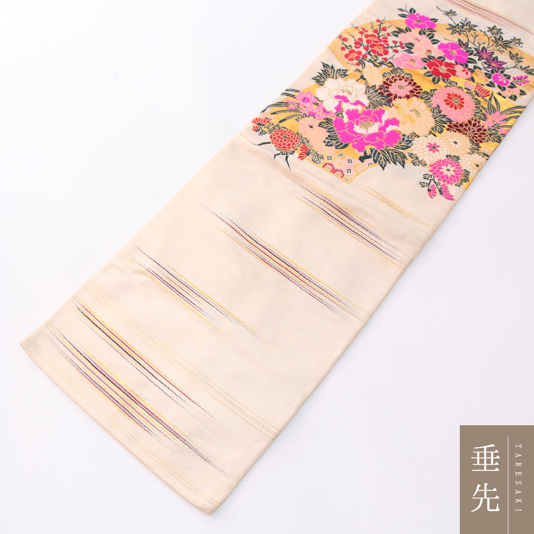 名古屋帯 1245-04411 垂先