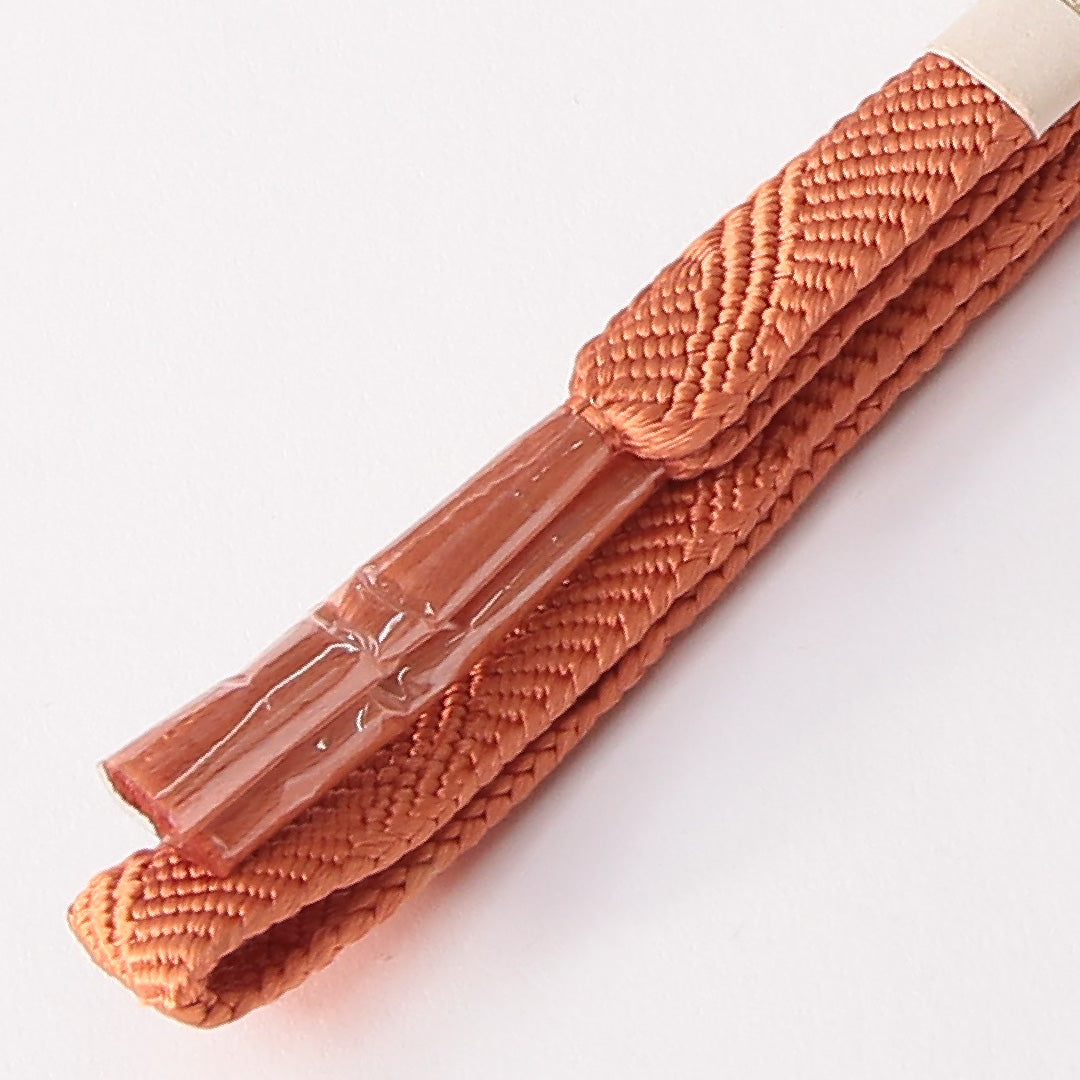 未使用品 帯締め 平組紐 高麗組 正絹 ピンク系 1251-01785