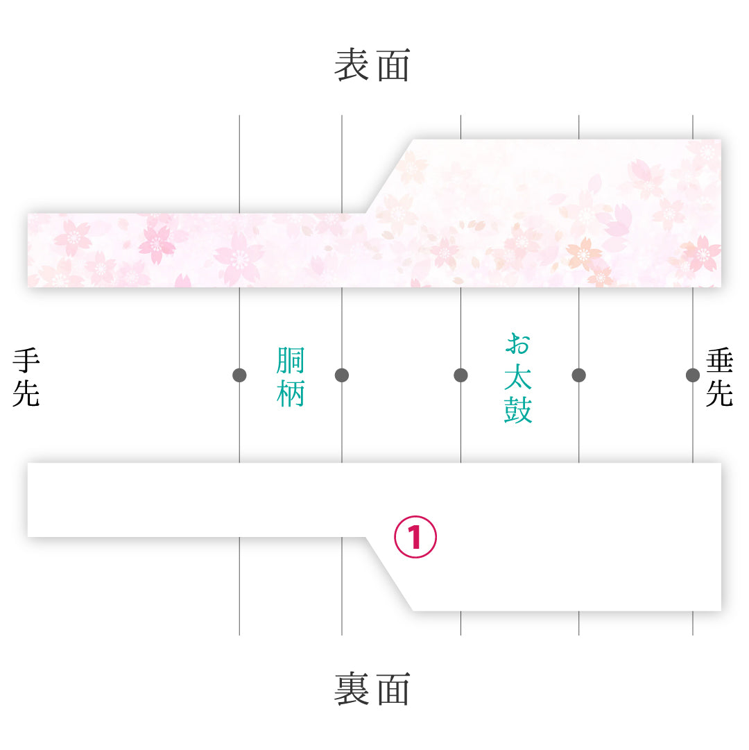 名古屋帯 1245-04362 手先アップ