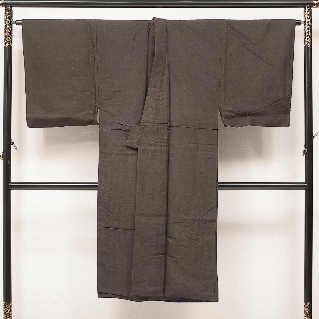 夏物 絵羽羽織 紗 身丈72cm 裄丈63cm 正絹 Aランク インフォーマル Sサイズ 紐あり 植物柄 緑系 RP 1234-17219