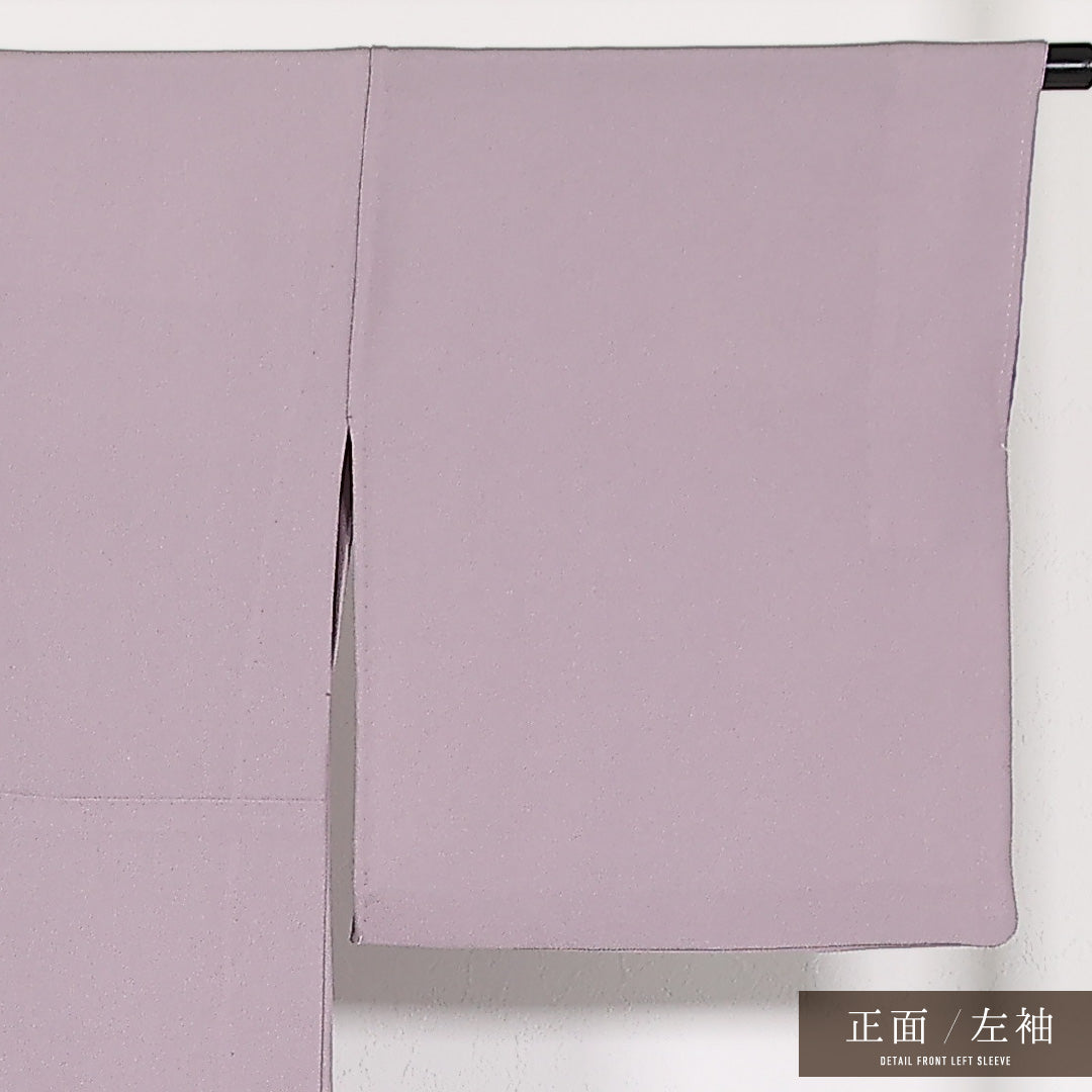 洗える着物 色留袖 胴抜き 身丈166cm 裄丈70cm ポリエステル Sランク セミフォーマル 広衿 XLサイズ 鶴 山水 ピンク系 RP 1214-17470