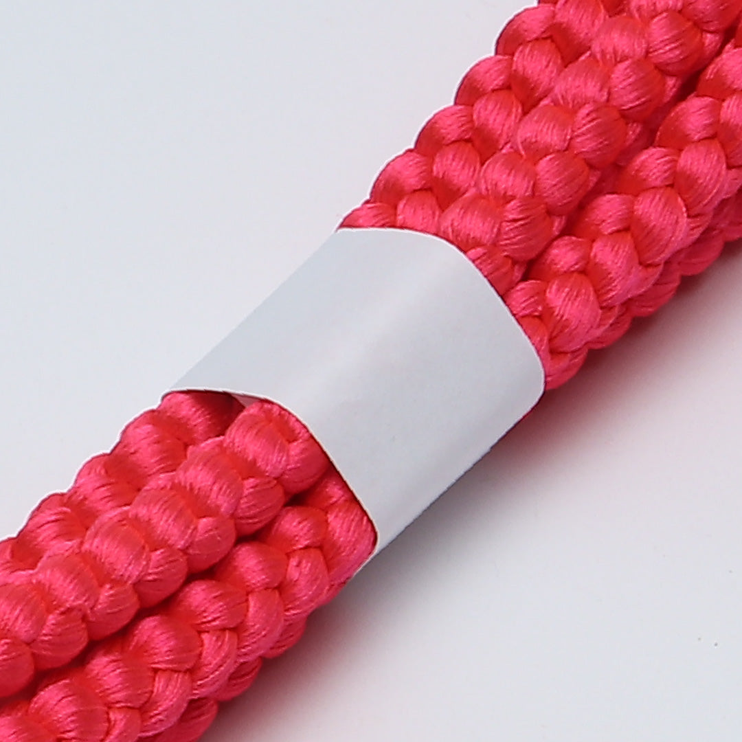 未使用品 帯締め 丸組紐 四つ組 正絹 ピンク系 1251-02140