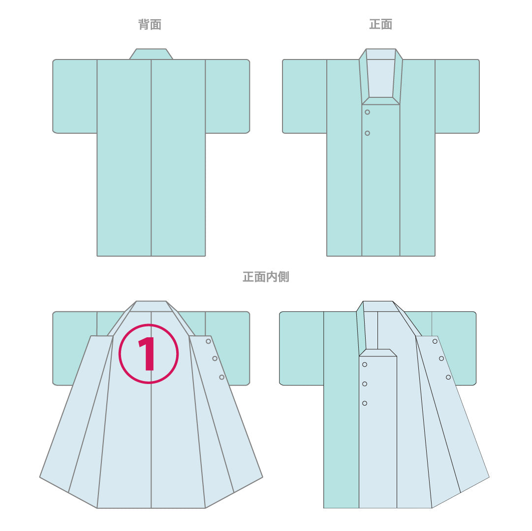 道行コート (大島紬) 袷 身丈79cm 裄丈63cm 正絹 Aランク インフォーマル Sサイズ 菱 紺系 RP 1237-12912