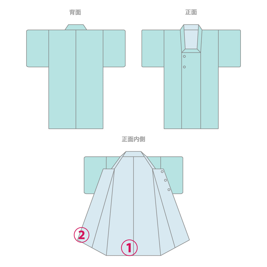 羽織 身丈80cm 裄丈64cm Aランク M ポリエステル 洗える着物 袷 梅 カジュアル ピンク系 1217-12072