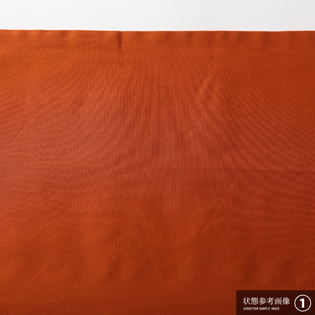 袋帯 帯丈444cm フォーマル 六通 Aランク 正絹 平安絵巻 朱系 1223-02155