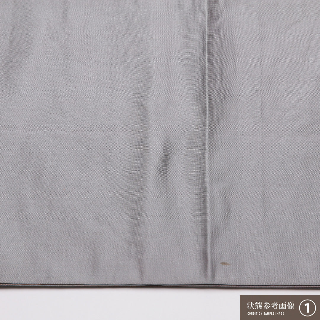 袋帯 帯丈428cm 正絹 六通 セミフォーマル 観世水 金系 クリーム系 1243-01348