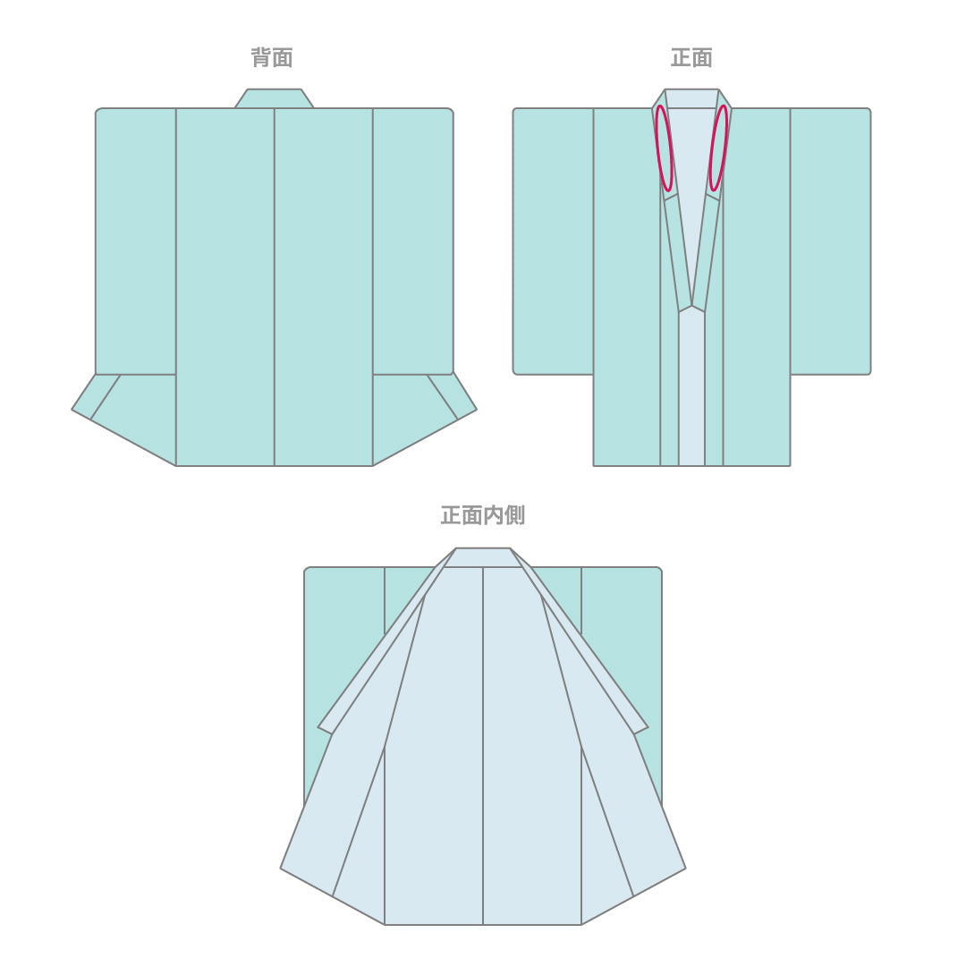 振袖 身丈161cm 裄丈66.5cm 袷 正絹 Aランク 広衿 御所車 吉祥文様 1213-F0296