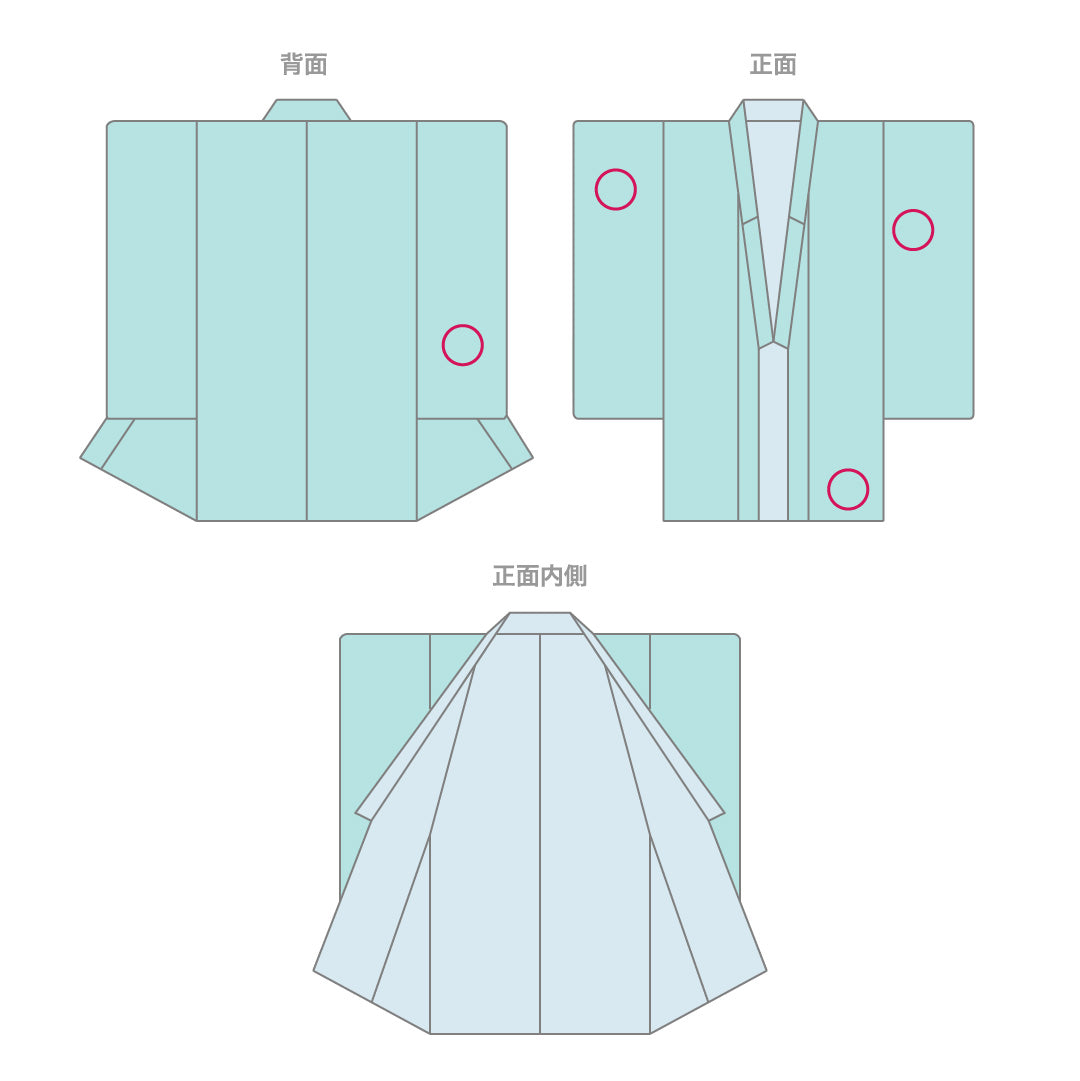 振袖 身丈158cm 裄丈63.5cm 袷 正絹 Bランク 広衿 市松模様 芝草 竹 菊 1213-F0396