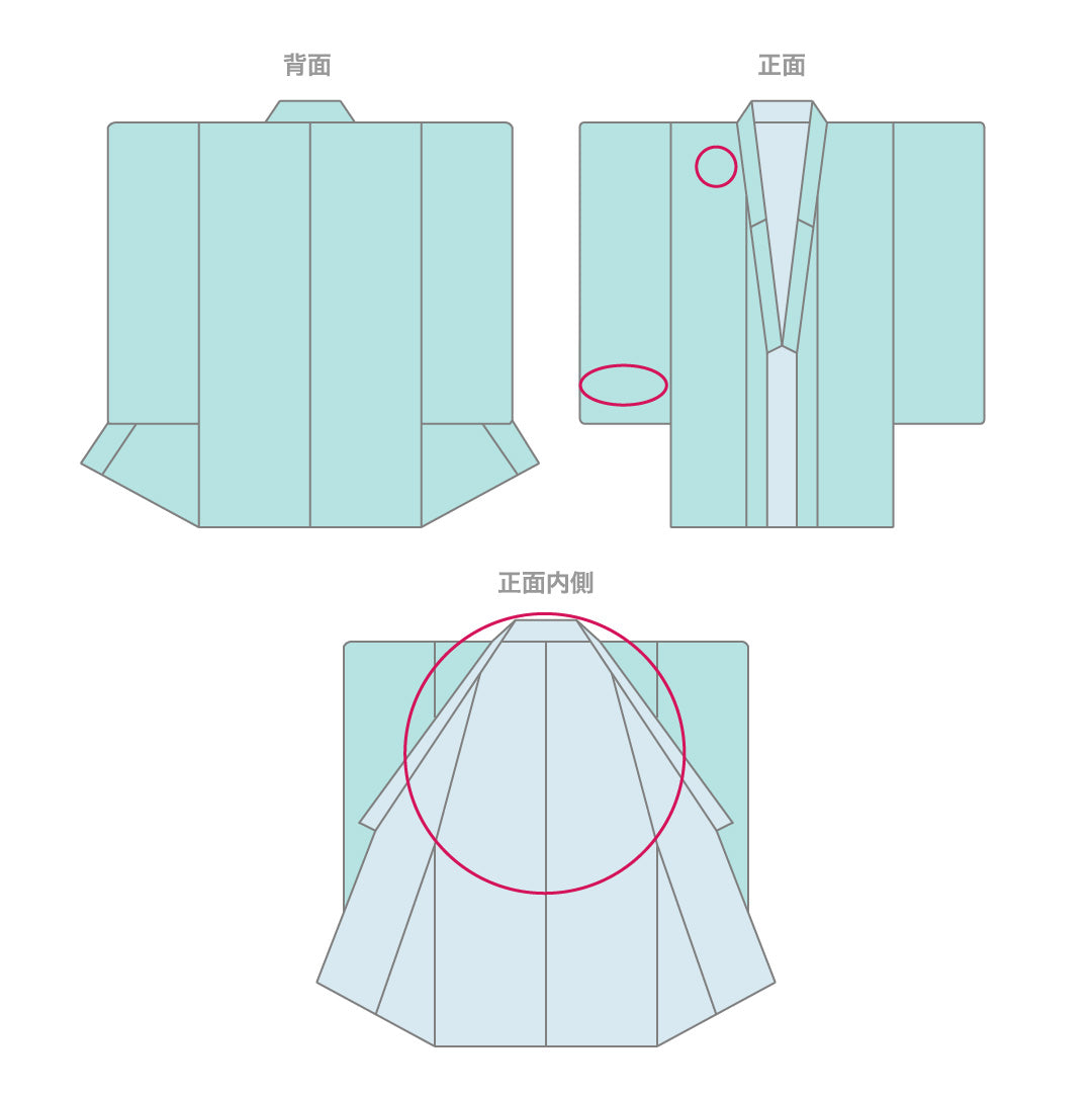 小振袖 身丈159cm 裄丈67cm Bランク 袷 正絹 広衿 熨斗 菊 1213-F0072