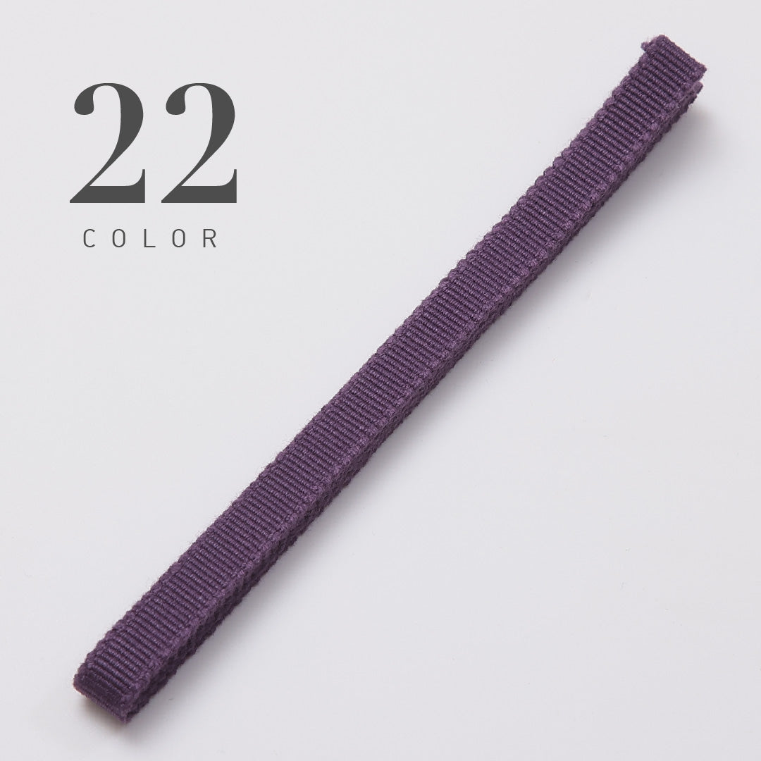 新品 真田紐 帯締め 長さ124cm 幅1cm 平織り 三分紐 12123-00001