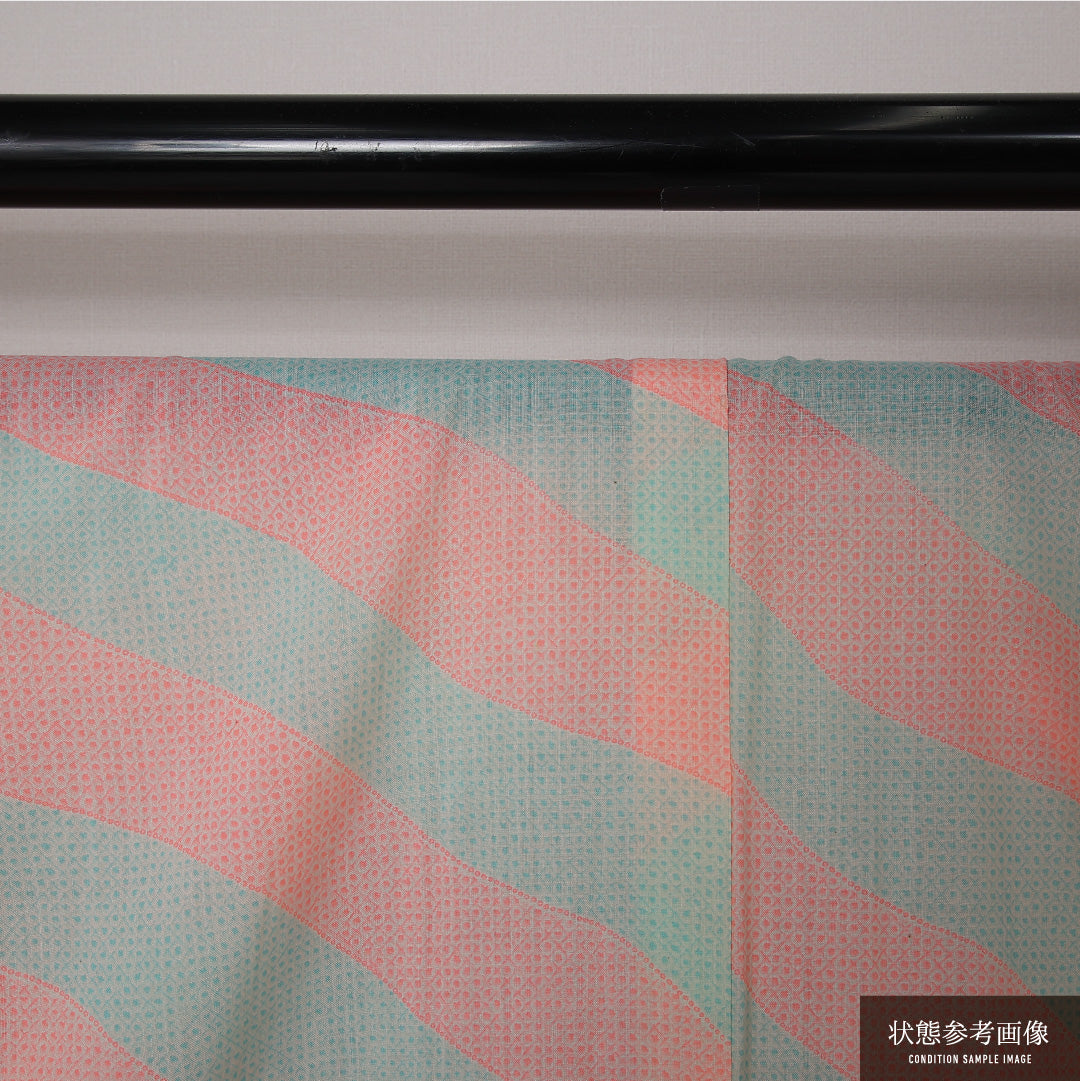 長襦袢 単衣 身丈123cm 裄丈62cm 正絹 Dランク Sサイズ 創作柄 多色系 LP 1239-12697