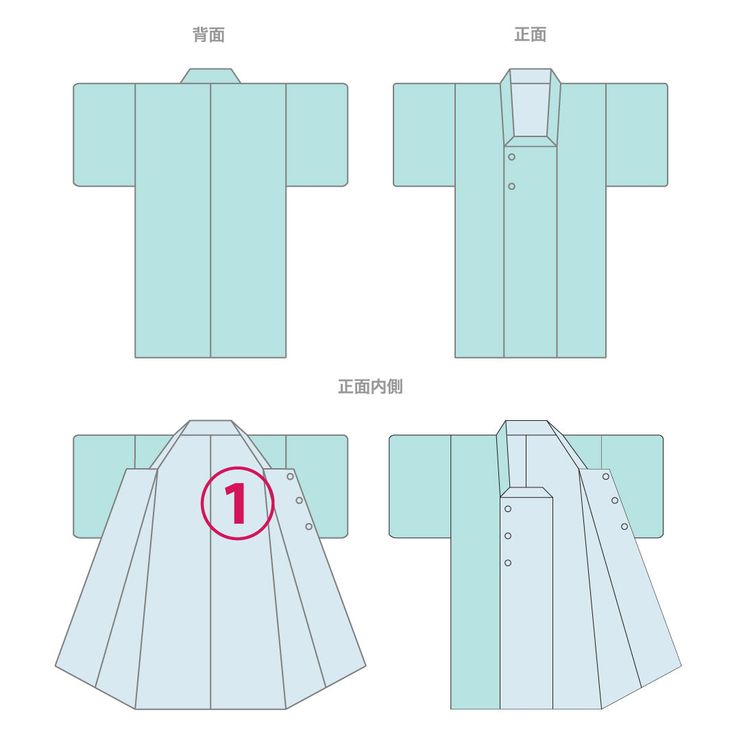 道行コート 袷 身丈78cm 裄丈63cm 正絹 Aランク セミフォーマル Sサイズ ポケットあり 花菱 古典的 しとやか 茶系 HP 1237-14809