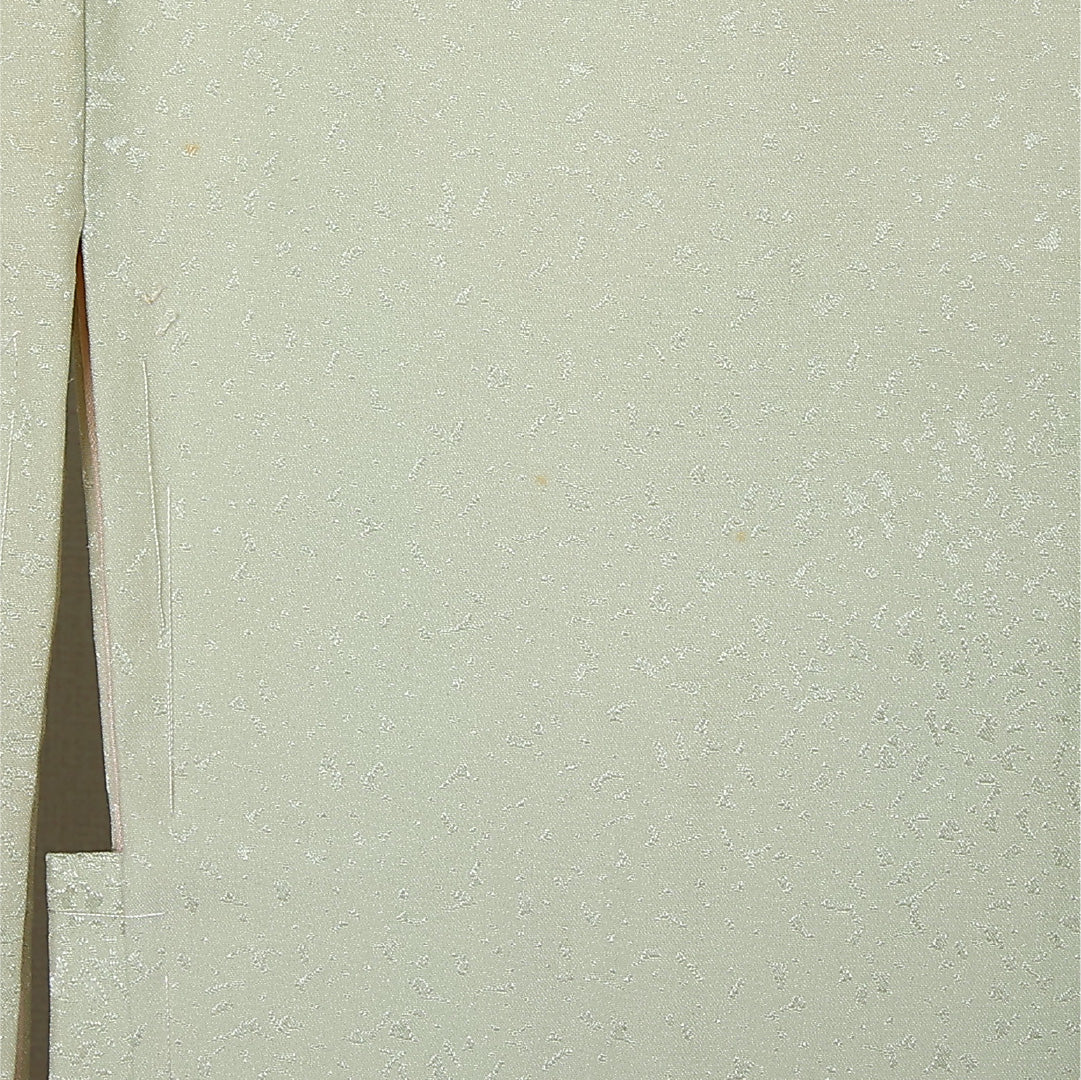 絵羽羽織 袷 身丈82cm 裄丈65cm 正絹 Cランク インフォーマル Mサイズ 創作柄 緑系 LP 1234-12859