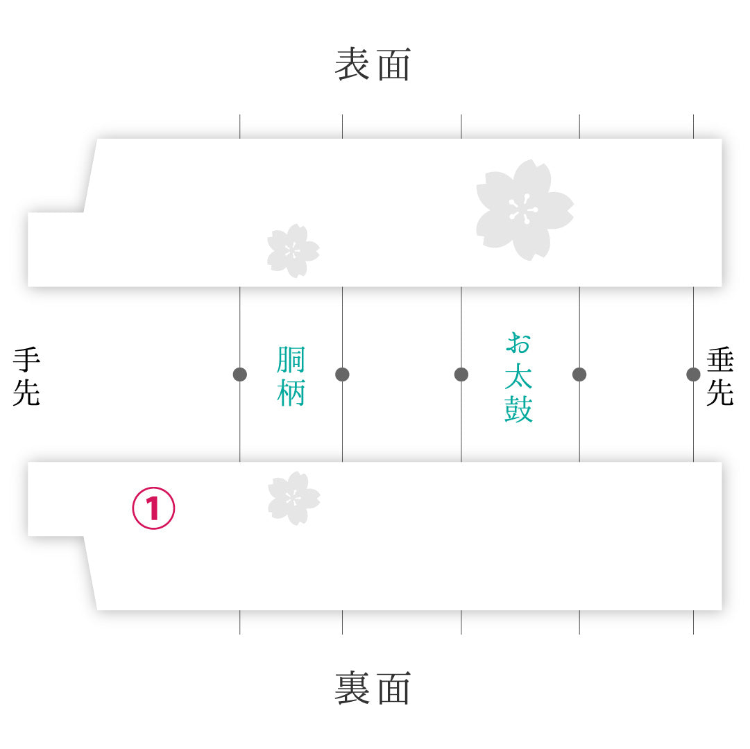 八寸名古屋帯 (夏帯) Aランク 帯丈344cm 正絹 ポイント柄 松葉仕立て 織り カジュアル 綴れ織 遠山 クリーム系 RP 1245-02157