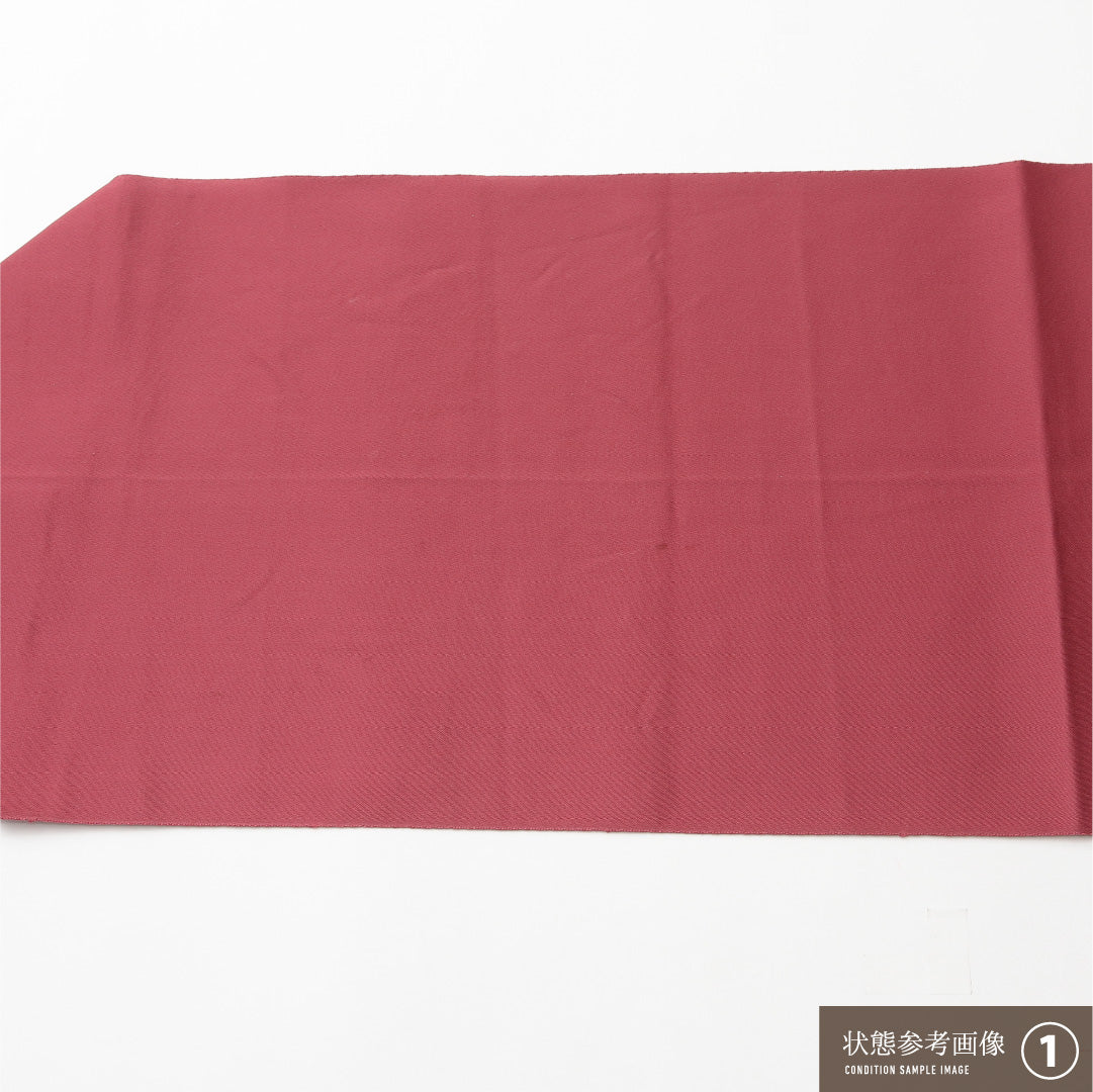 名古屋帯 ポイント柄 帯丈352cm セミフォーマル Aランク 正絹 組紐 扇 ピンク系 1224-02141