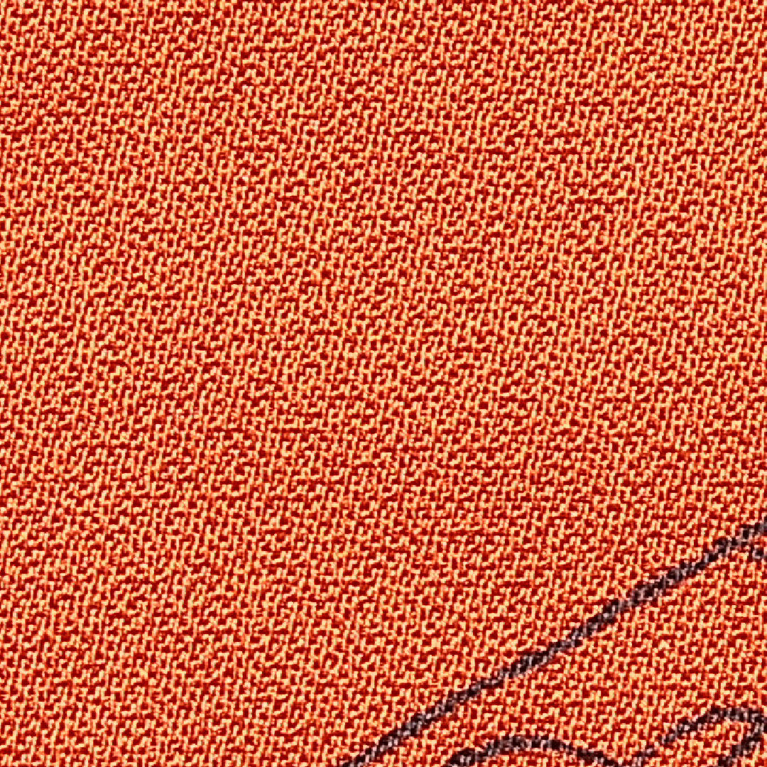 道行コート 袷 身丈82cm 裄丈65cm 正絹 Sランク Mサイズ フォーマル 創作柄 朱系 1263-15131