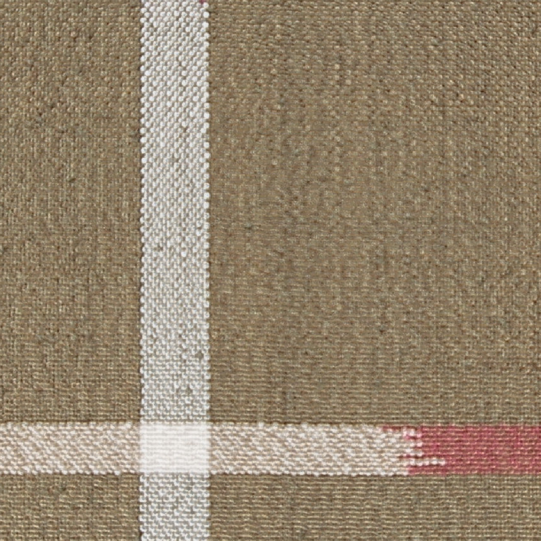 紬 袷 身丈145cm 裄丈60cm 正絹 Bランク XSサイズ バチ衿 カジュアル 格子 緑系 1216-15234