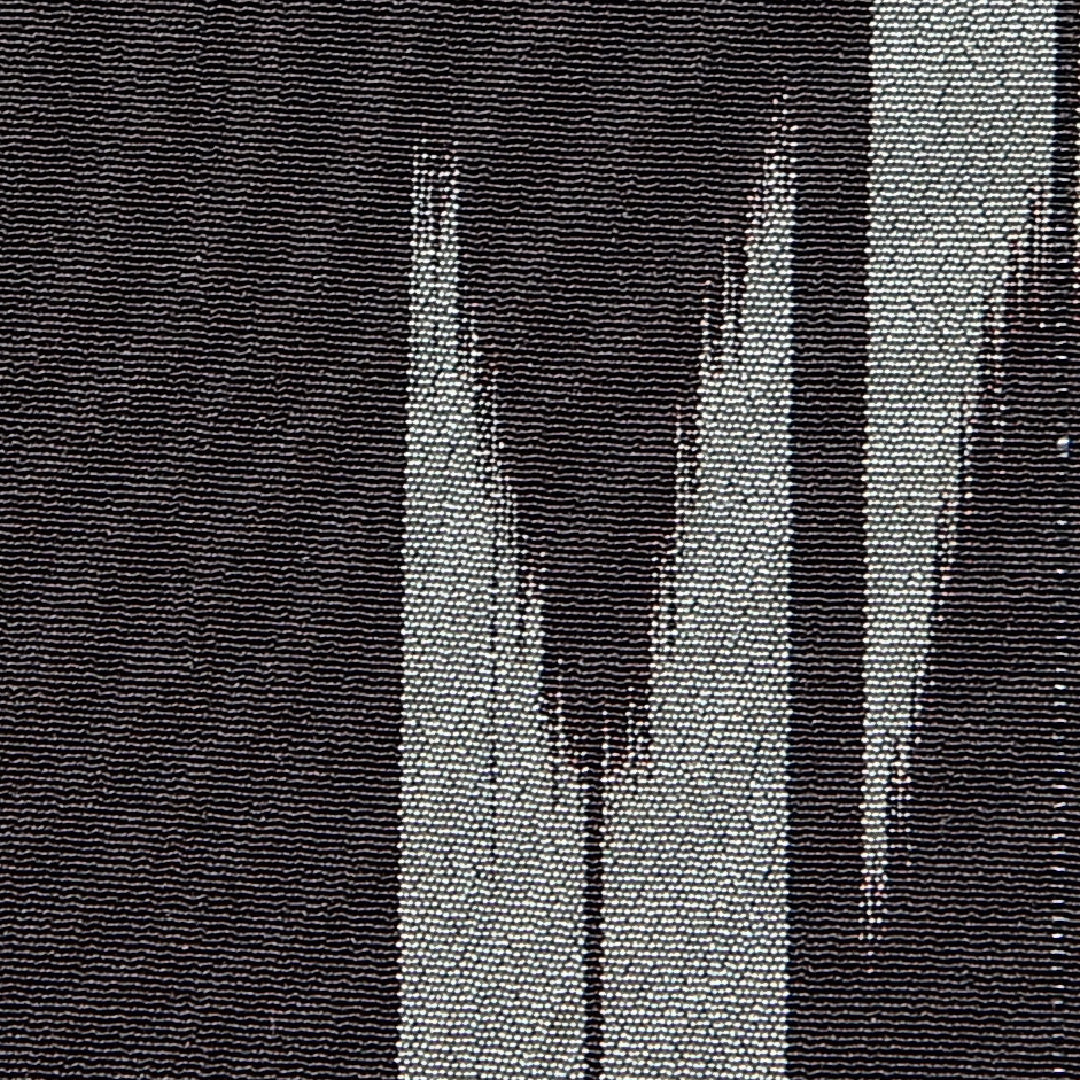 アンティーク お召 単衣 身丈154cm 裄丈62cm 正絹 Cランク Sサイズ バチ衿 ちりめん 矢絣 茶系 1265-15559