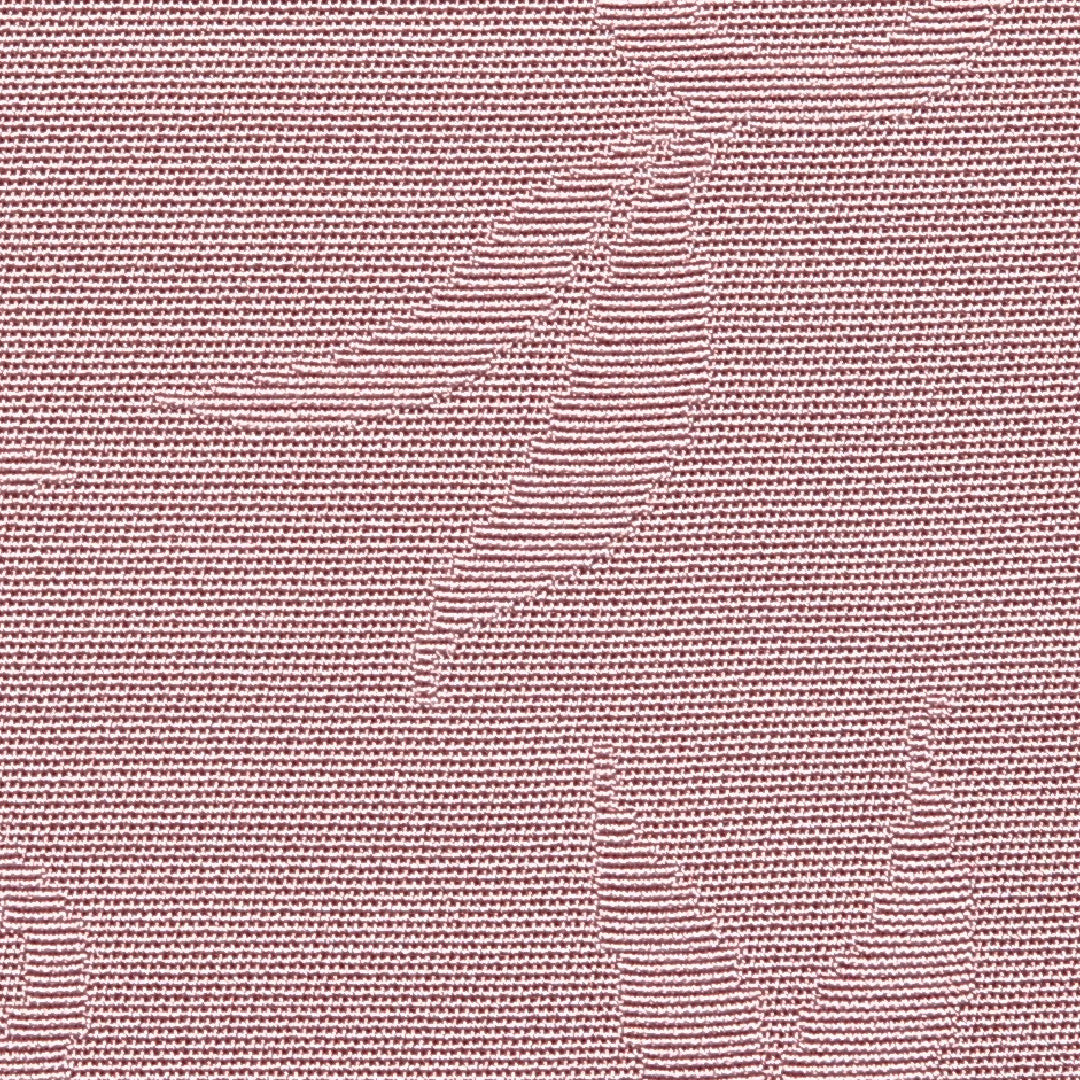 色無地 袷 身丈162cm 裄丈65cm 正絹 Aランク Lサイズ バチ衿 一つ紋(五三桐) セミフォーマル 紋意匠 梅鉢 織り出し ピンク系 1214-15650