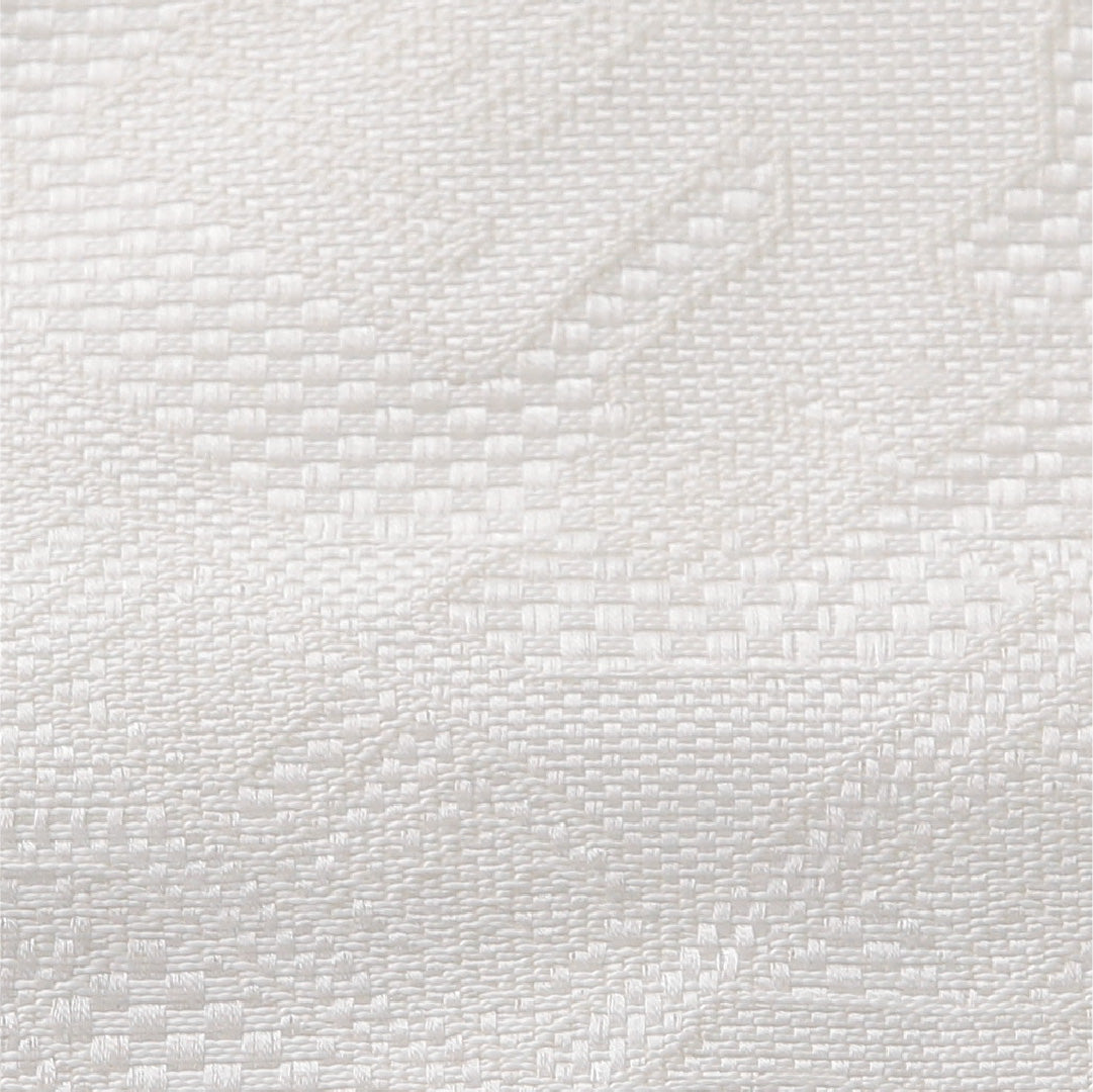 九寸名古屋帯 帯丈268cm カジュアル 開き仕立て 全通 Cランク 正絹 有栖川文 白系 1224-03811