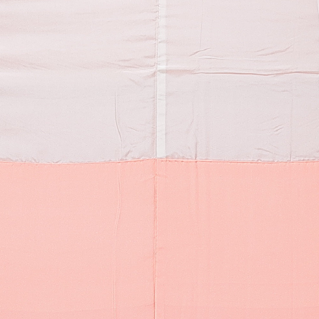 色無地 袷 身丈159cm 裄丈62cm 正絹 Bランク Mサイズ 広衿 インフォーマル 紋意匠 流水 無地 証紙 ピンク系 1214-15117