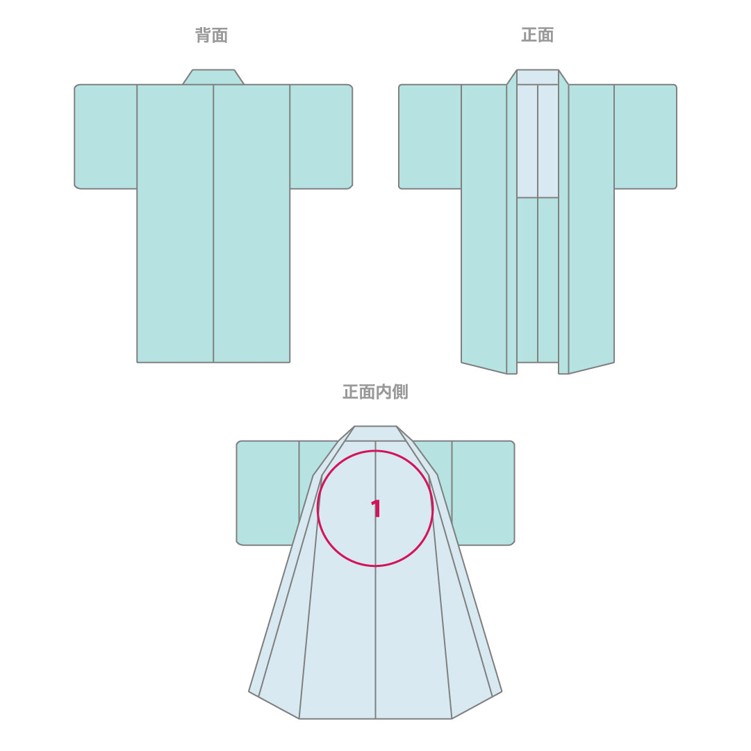 羽織 袷 身丈80cm 裄丈65cm 正絹 Aランク カジュアル Mサイズ ぼかし染 貝桶 梅 朱系 RP 1232-16191