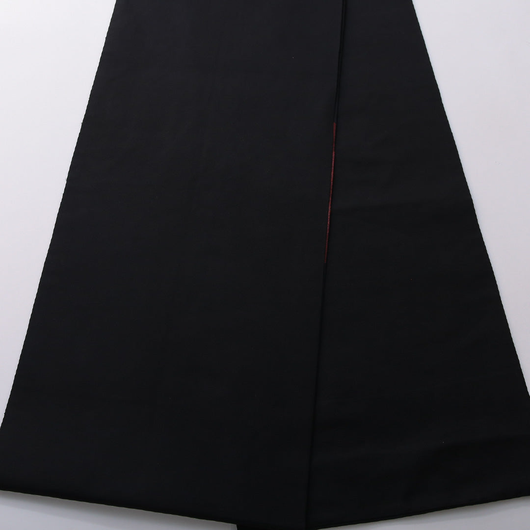 袋帯 帯丈426cm セミフォーマル 六通 帯芯なし Sランク 正絹 霞 黒系 1223-02064