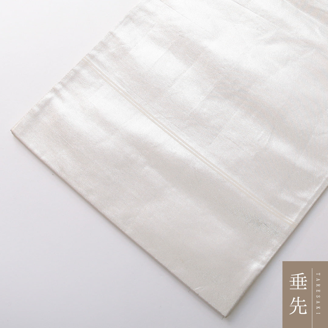袋帯 帯丈430cm 正絹 六通 フォーマル 扇面文 吉祥文様 クリーム系 1243-02087