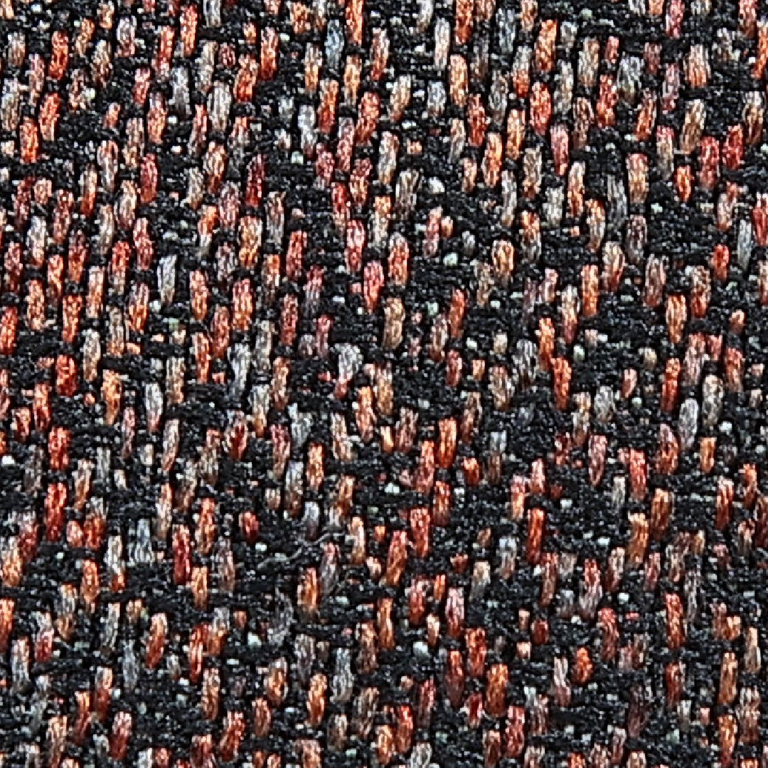 道中着(紬) 袷 身丈70cm 裄丈63cm 正絹 Sランク Sサイズ カジュアル 創作柄 茶系 1264-16152