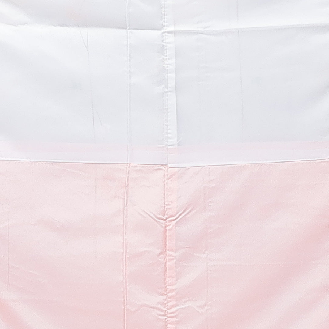 小紋 洗える着物 袷 身丈160cm 裄丈63cm ポリエステル Cランク Lサイズ 広衿 インフォーマル 青海波 花柄 クリーム系 1215-15832