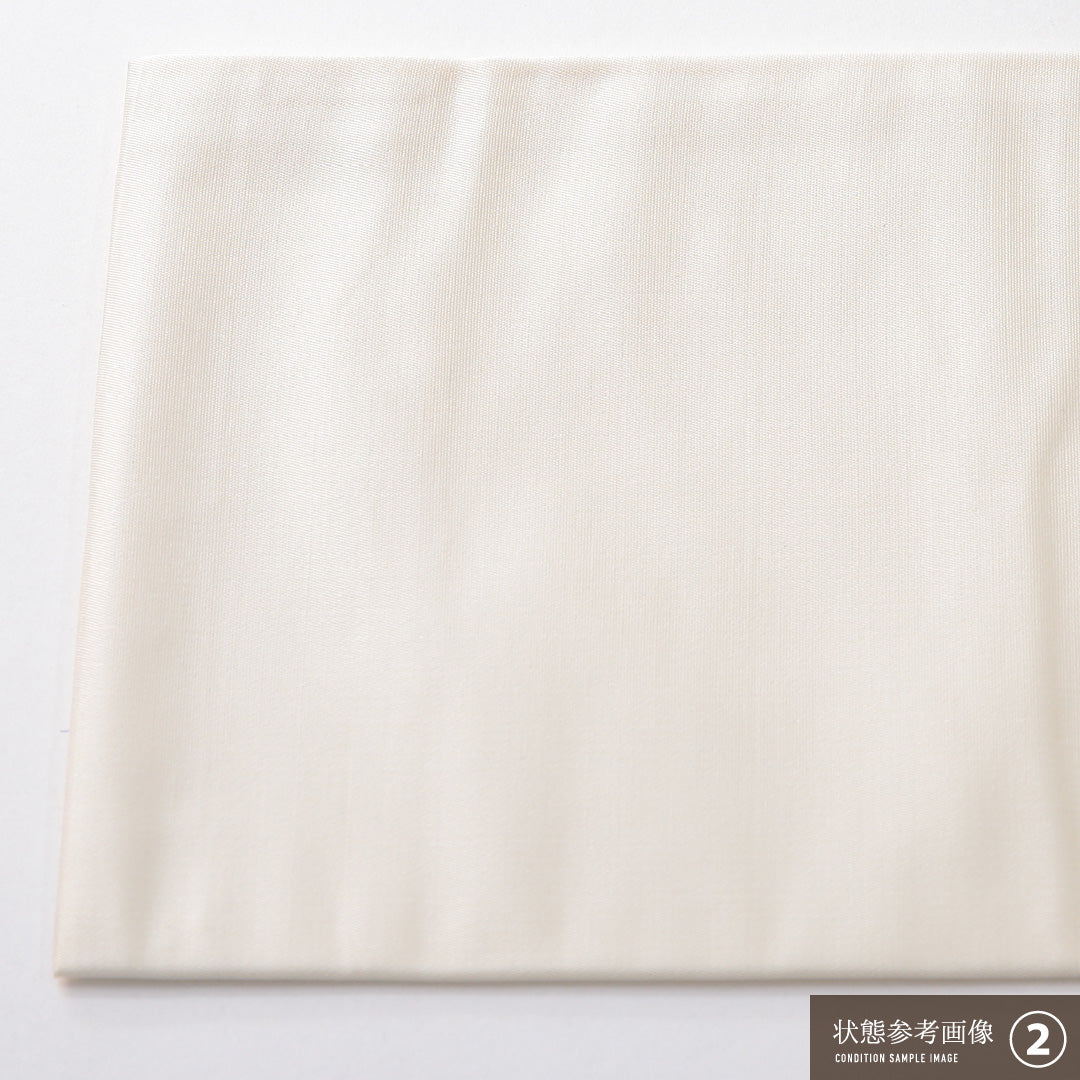 九寸名古屋帯 Aランク 帯丈348cm 正絹 ポイント柄 名古屋仕立て 織り インフォーマル 椿 淡いピンク系 RP 1245-03754