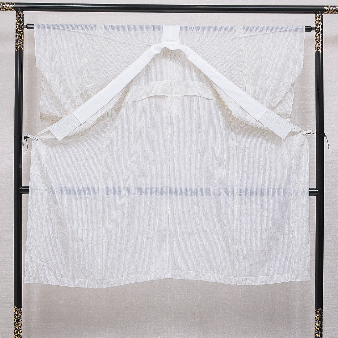 夏物 洗える着物 長襦袢 夏物 身丈132cm 裄丈63cm ポリエステル Sランク XLサイズ 抽象柄 ベージュ系 RP 1239-16677