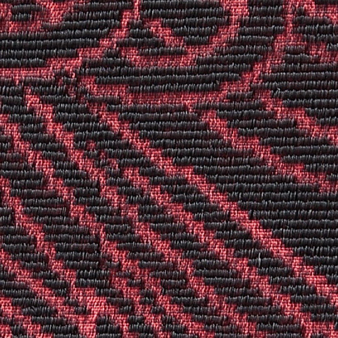 道行コート 袷 身丈103cm 裄丈31cm 正絹 Aランク Sサイズ フォーマル ポケットあり 植物柄 黒系 赤系 1263-15128