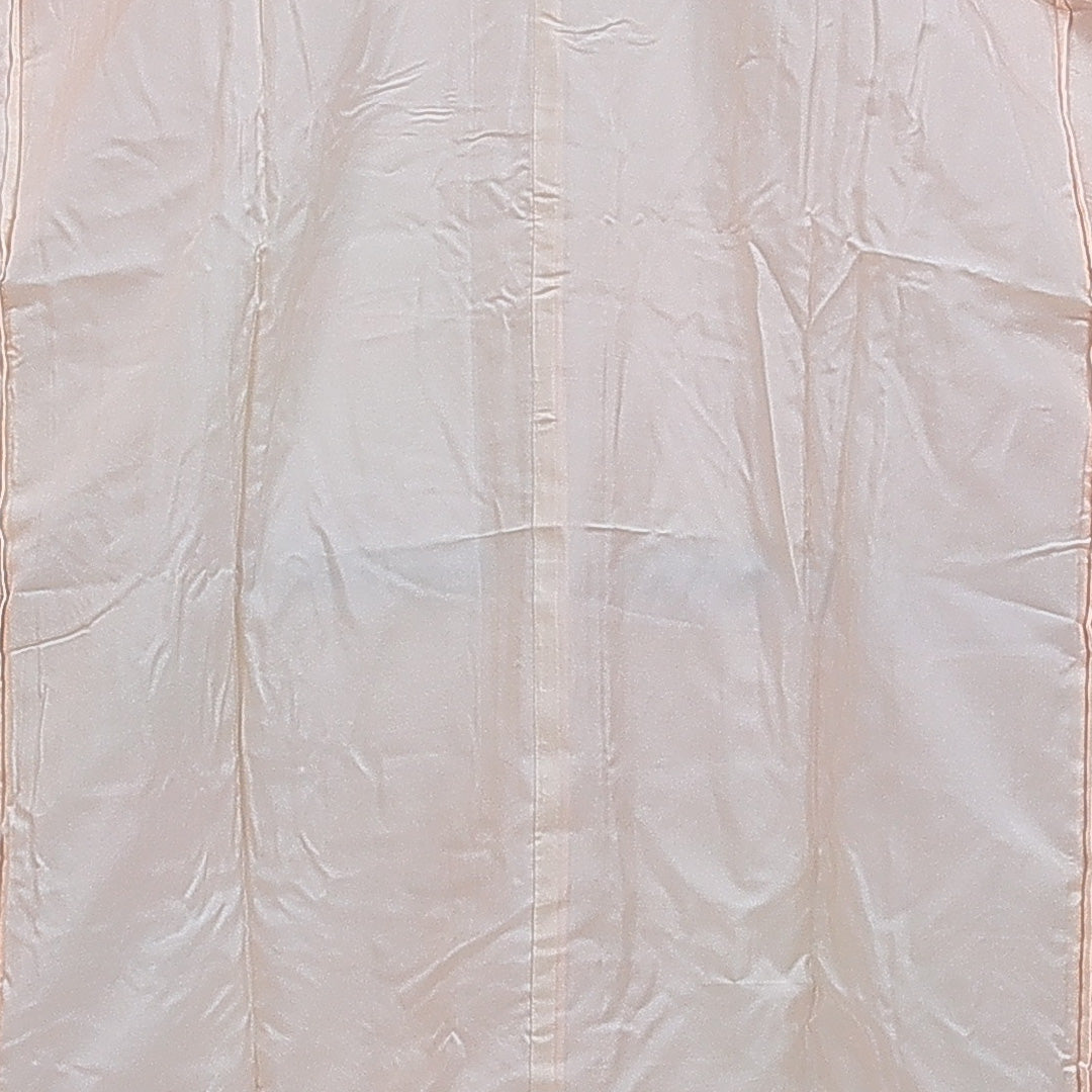 振袖用 長襦袢 無双袖 身丈143cm 裄丈67cm 正絹 Sランク 3XLサイズ 吉祥文様 ピンク系 M4 1240-16613