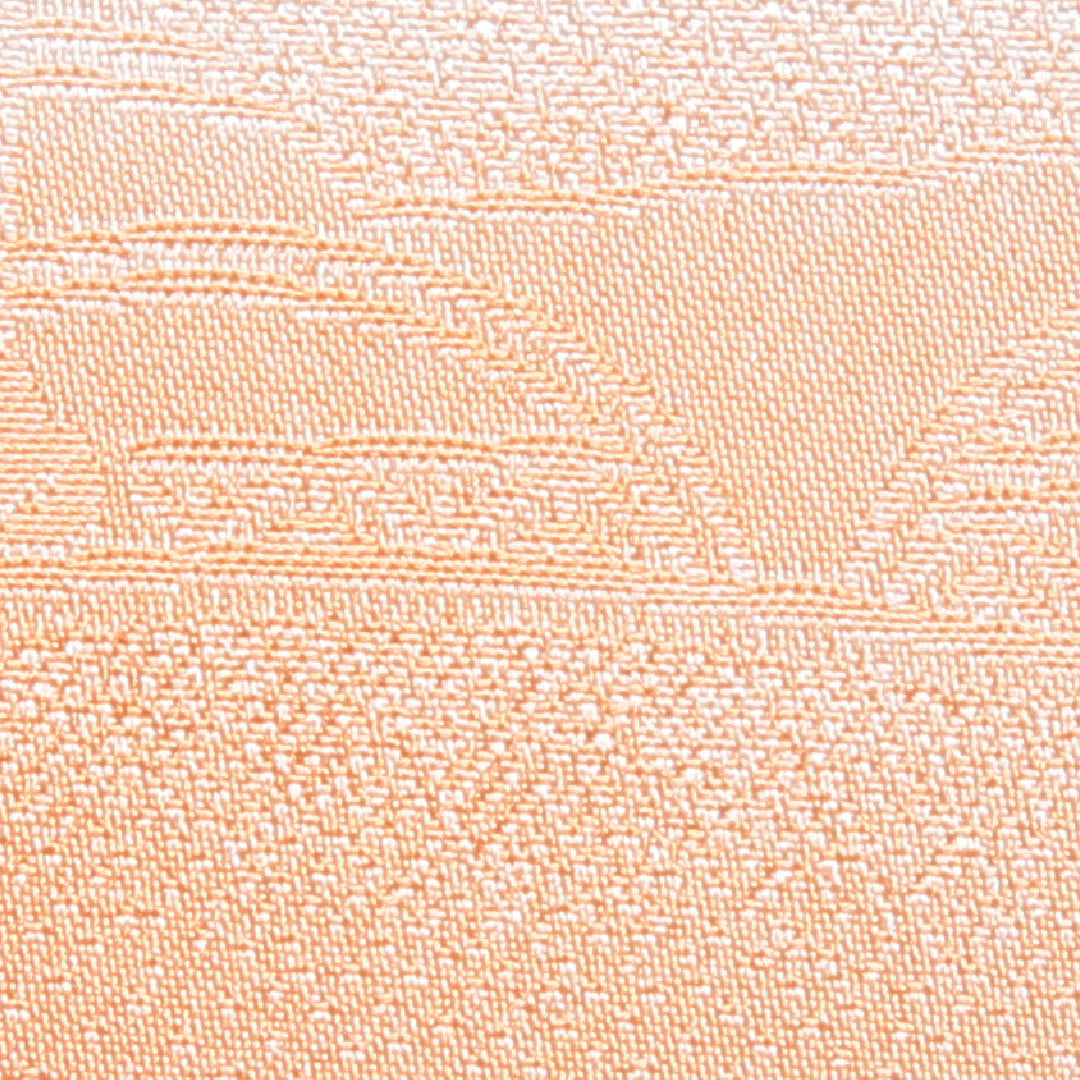 色無地 洗える着物 袷 身丈156cm 裄丈64cm ポリエステル Sランク Mサイズ 広衿 インフォーマル 紋意匠 古典柄 朱系 1214-16024