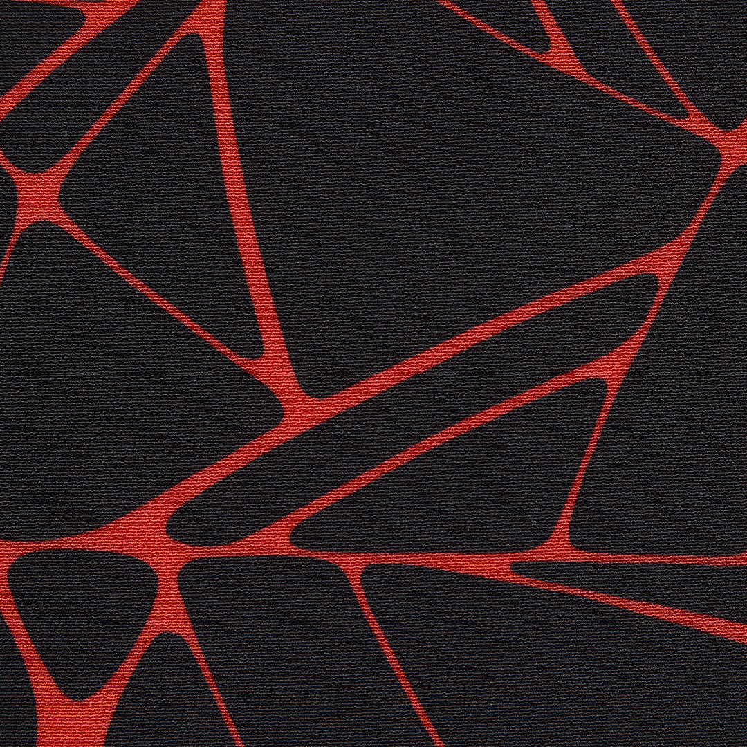 羽織 袷 身丈74cm 裄丈63cm 正絹 Bランク Sサイズ カジュアル 紐あり ちりめん 抽象柄 黒系 1217-16158