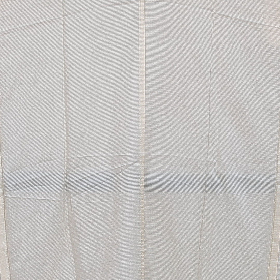 夏物 長襦袢 絽 身丈120cm 裄丈63cm 正絹 Aランク Sサイズ 無地 クリーム系 RP 1239-16632