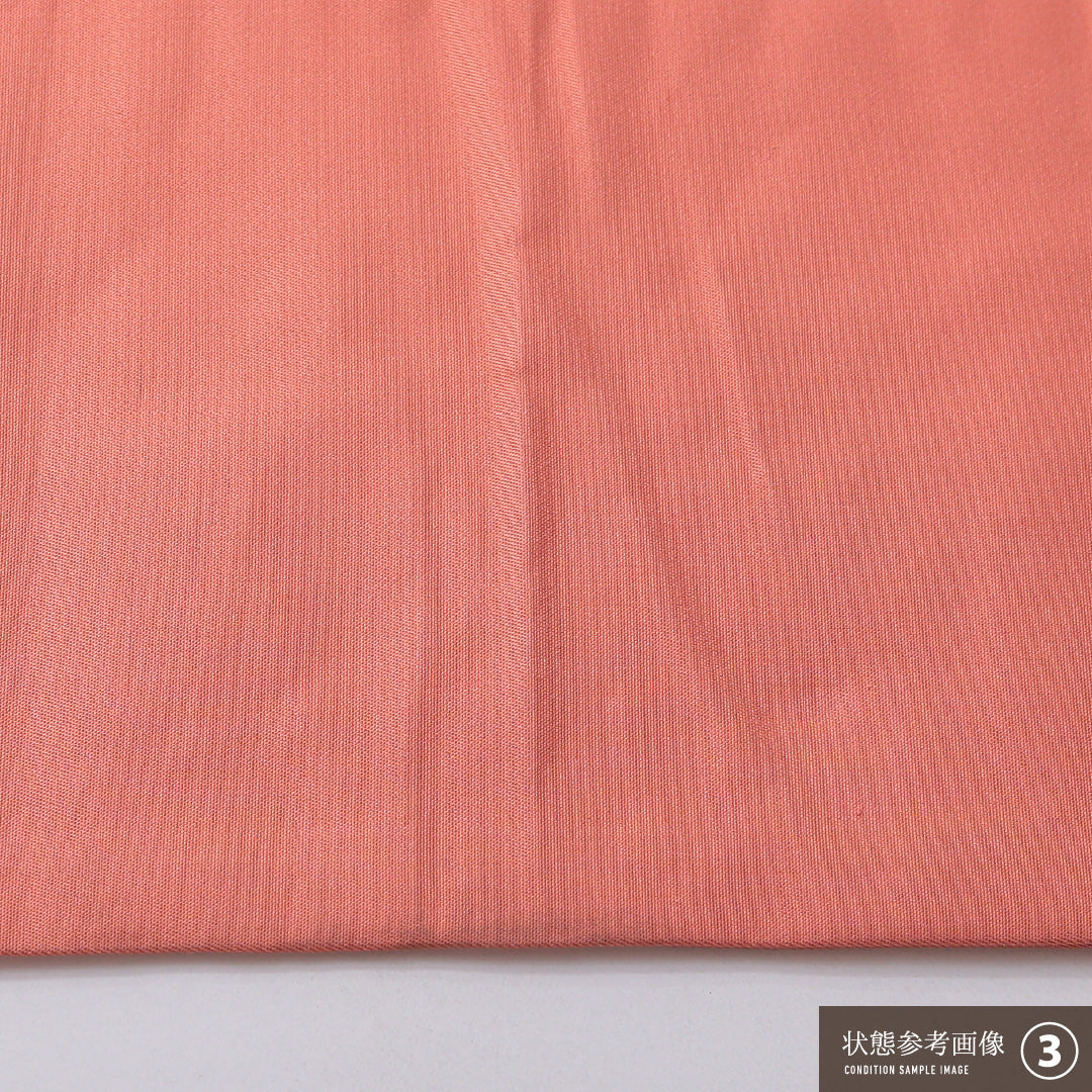 九寸名古屋帯 Bランク 帯丈345cm 正絹 ポイント柄 名古屋仕立て 織り セミフォーマル 組紐 ピンク系 HP 1245-03539