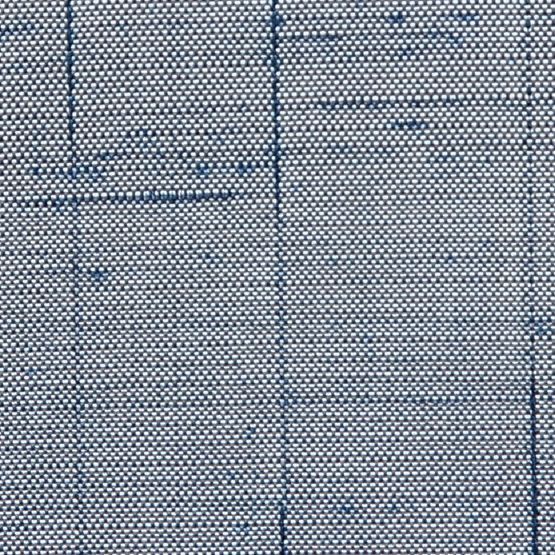 紬 袷 身丈160cm 裄丈64cm 正絹 Aランク Lサイズ 広衿 カジュアル 抽象柄 水色系 1216-16660