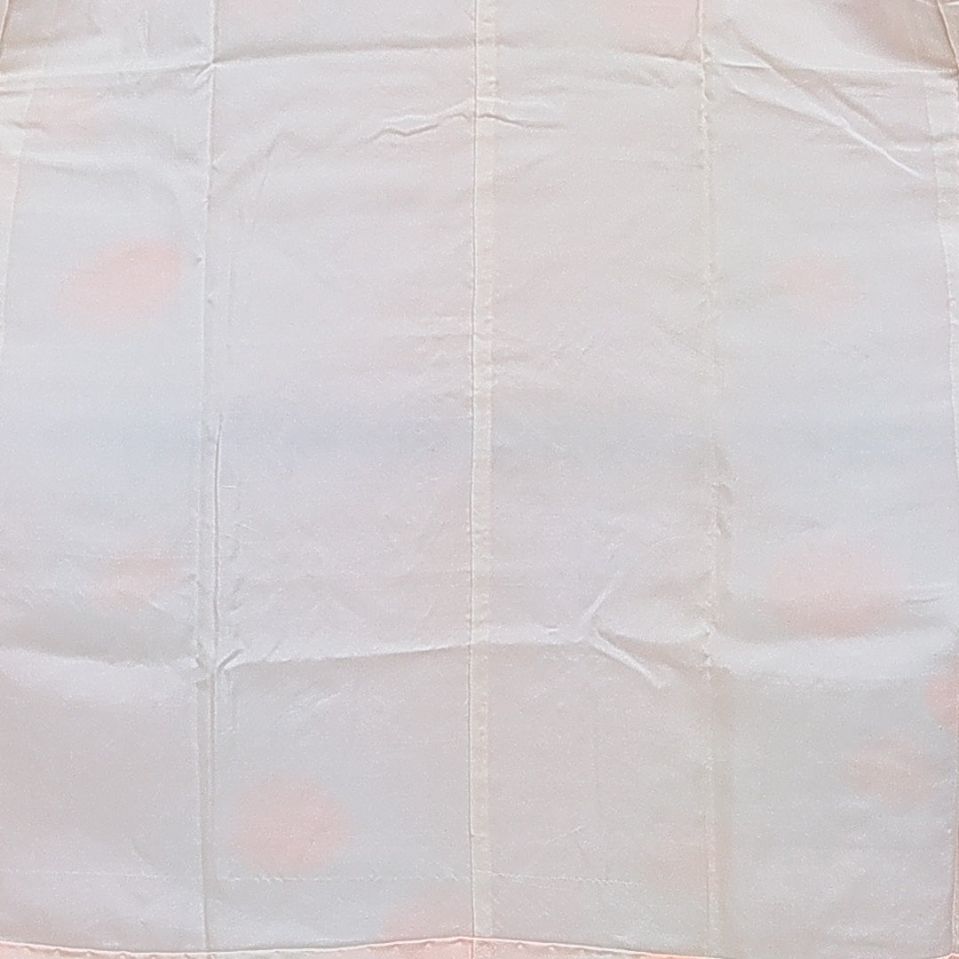 長襦袢 無双袖 身丈127cm 裄丈63cm 正絹 Aランク Mサイズ 芙蓉 朱系 RP 1239-16579