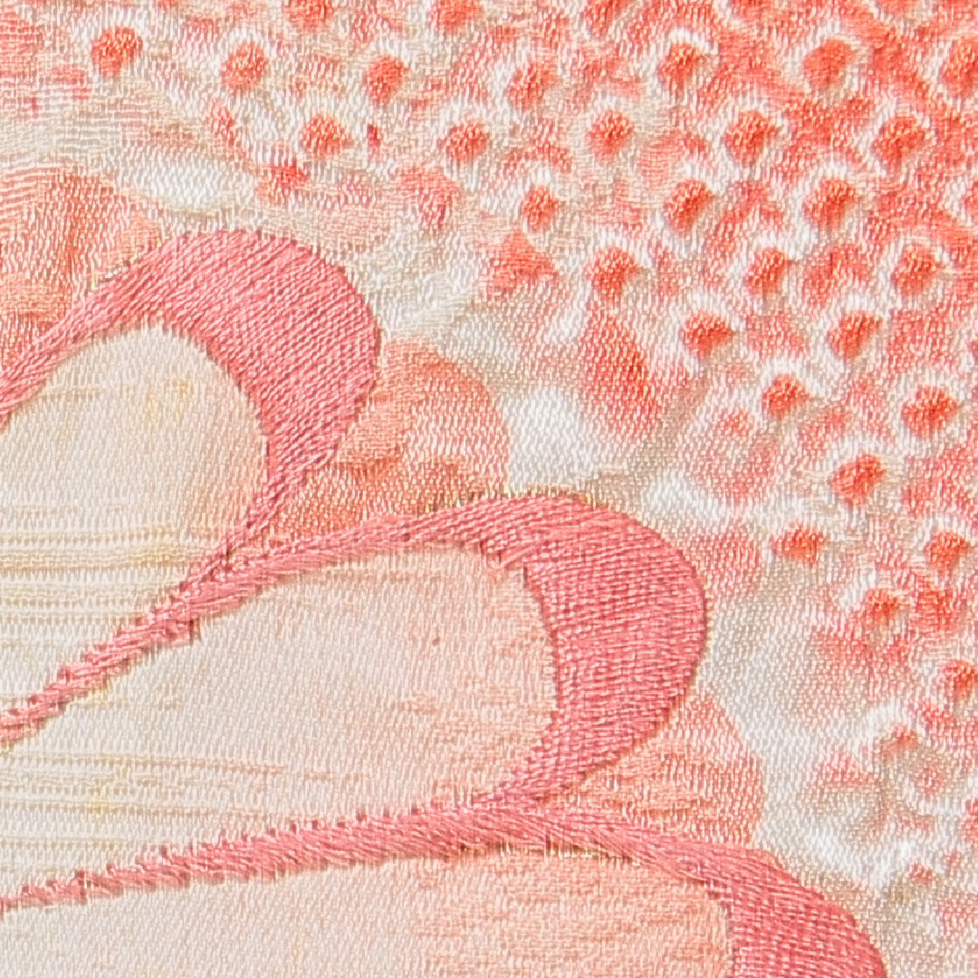 振袖 袷 身丈154cm 裄丈61cm フォーマル Cランク Sサイズ 正絹 広衿 菊 刺繍 金駒刺繍 1213-F0688