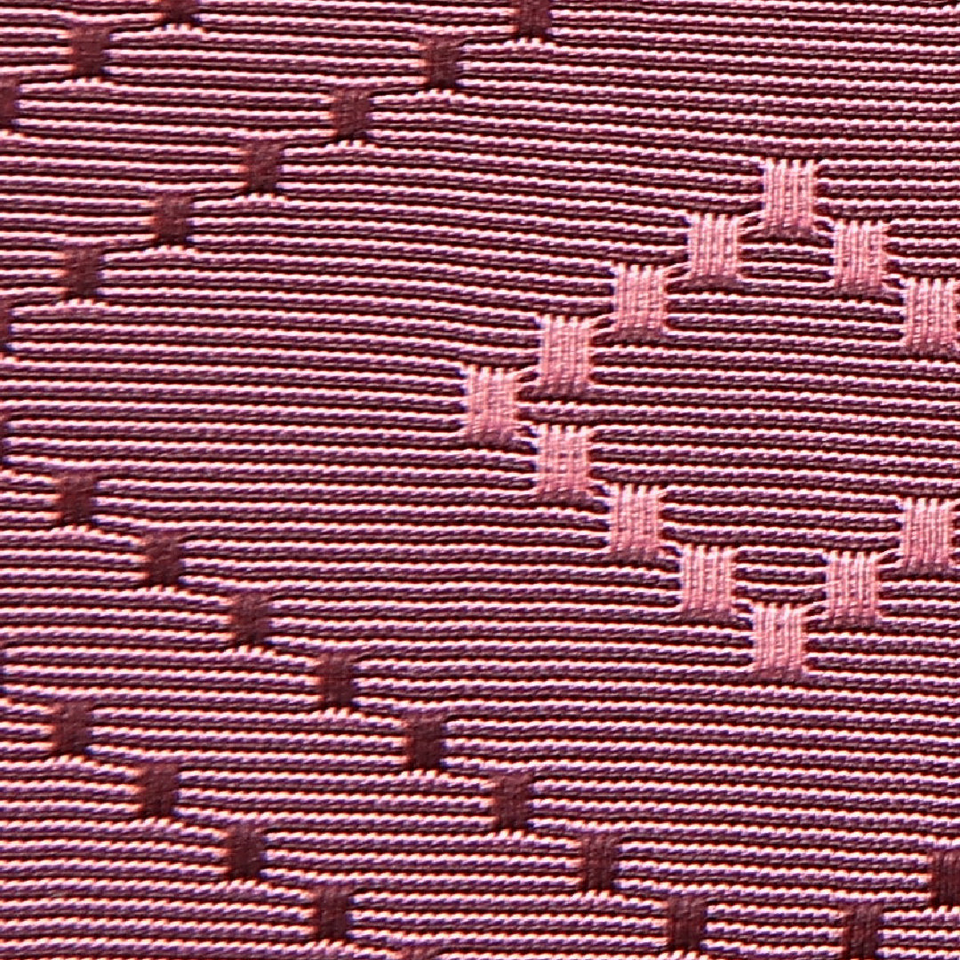 道行コート 単衣 身丈126cm 裄丈64cm 正絹 Sランク セミフォーマル Mサイズ 刺繍 ポケットあり 菱 ピンク系 RP 1237-16789