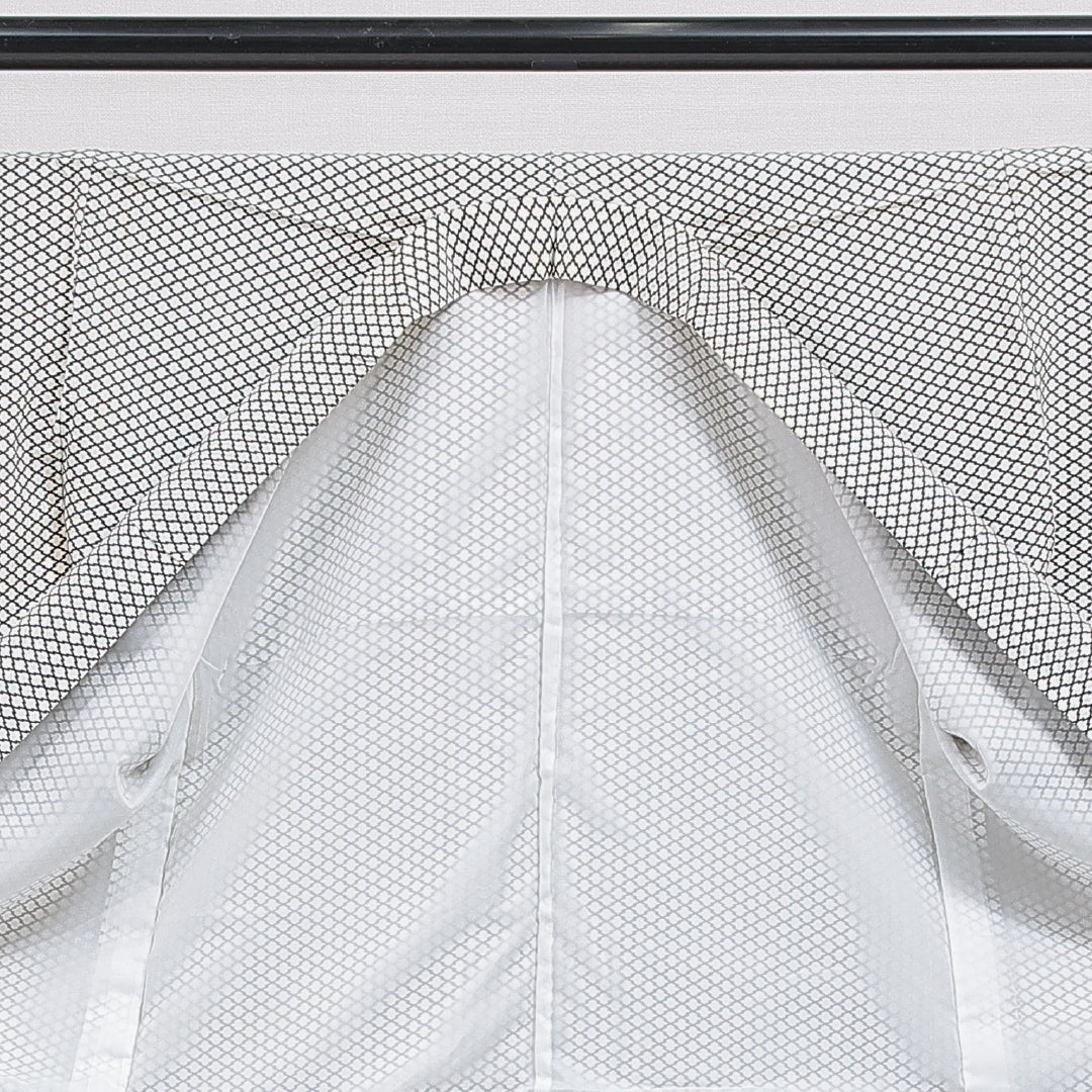 小紋 洗える着物 袷 身丈151cm 裄丈64cm ポリエステル Cランク Sサイズ バチ衿 インフォーマル 松皮菱 朱系 1215-16344