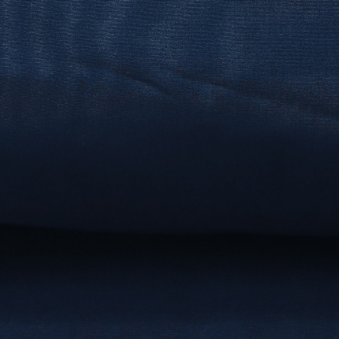 九寸名古屋帯 帯丈341cm カジュアル 名古屋仕立て 全通 Cランク 正絹 無地 青系 1224-03580