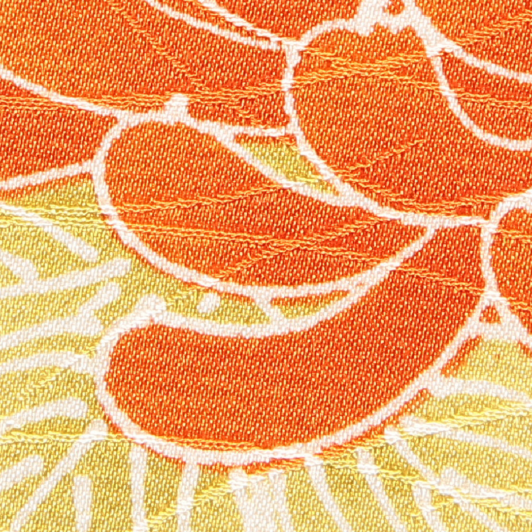 付下げ 洗える着物 袷 身丈161cm 裄丈65cm ポリエステル Aランク Lサイズ 広衿 インフォーマル 菊 小紋 クリーム系 1261-16876