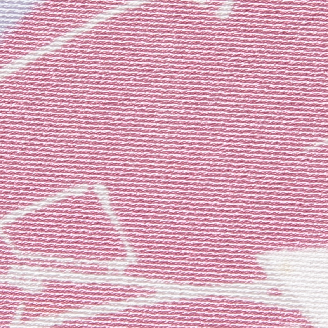 小紋 洗える着物 袷 身丈161cm 裄丈61cm ポリエステル Cランク Lサイズ 広衿 インフォーマル 抽象柄 ピンク系 1215-15804