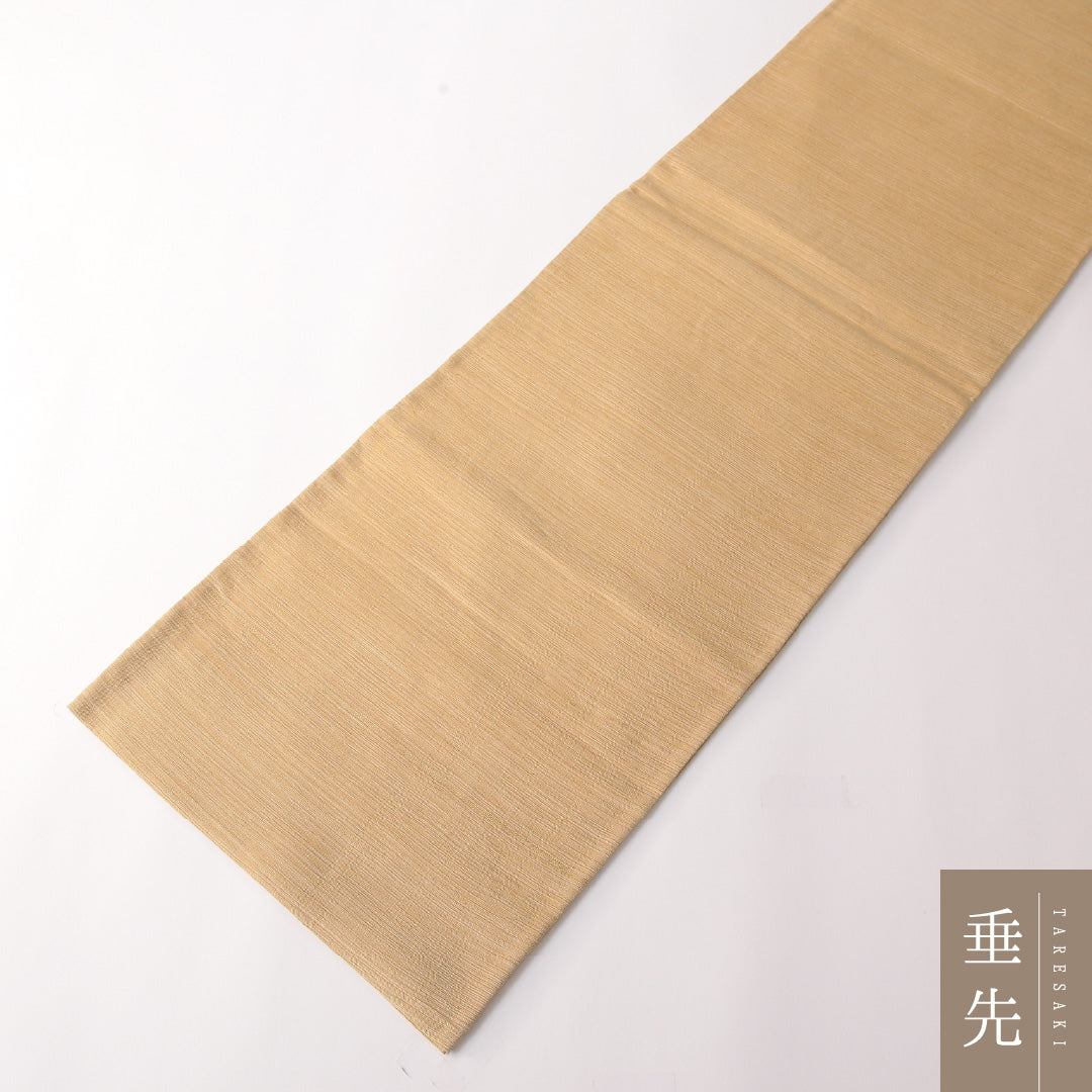 袋帯 帯丈462cm 正絹 ポイント柄 インフォーマル すくい織 創作柄 ベージュ系 1243-01759