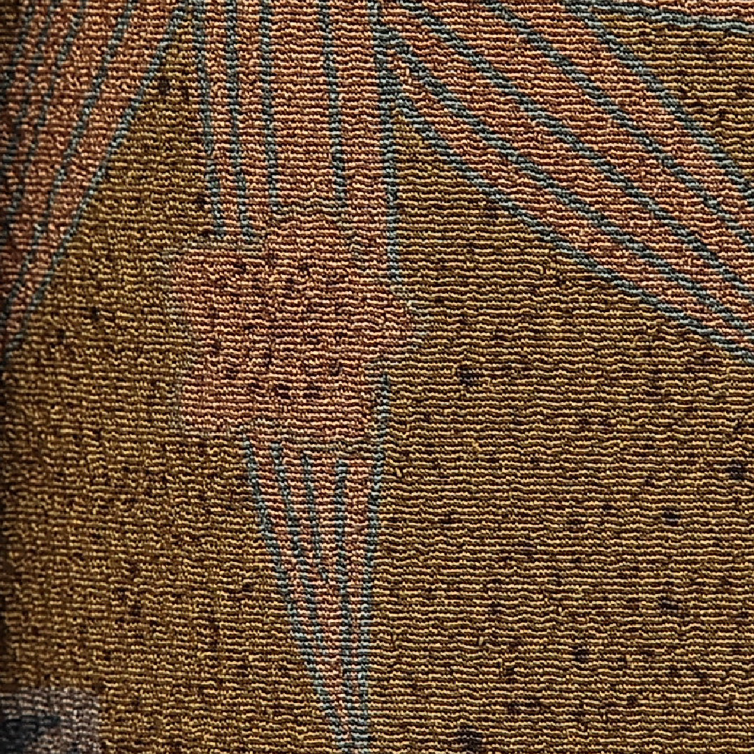 付下げ 洗える着物 袷 身丈165cm 裄丈66cm ポリエステル Sランク XLサイズ 広衿 インフォーマル 梅 笹 茶系 1261-15677