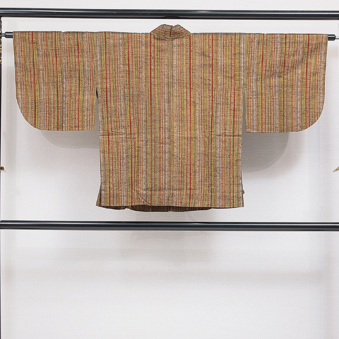 板締め絞り　正絹染紬　カジュアル　お洒落着　155cm　l862 板締め絞り 正絹染紬 カジュアル お洒落着 155cm l862 【公式通販】 紬