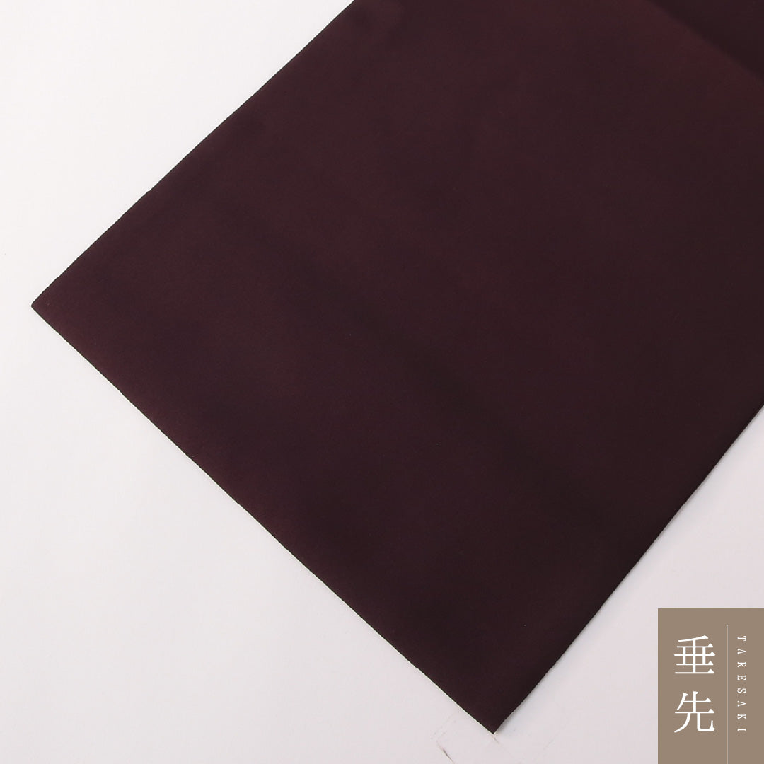 九寸名古屋帯 Dランク 帯丈359cm 正絹 ポイント柄 名古屋仕立て 染め インフォーマル 塩瀬 茶屋辻 紫系 RP 1245-03187